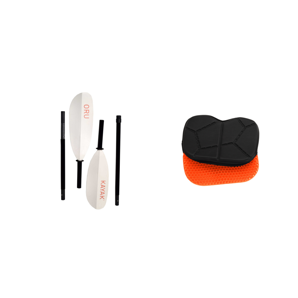 Oru Gel Seat + Paddle Bundle