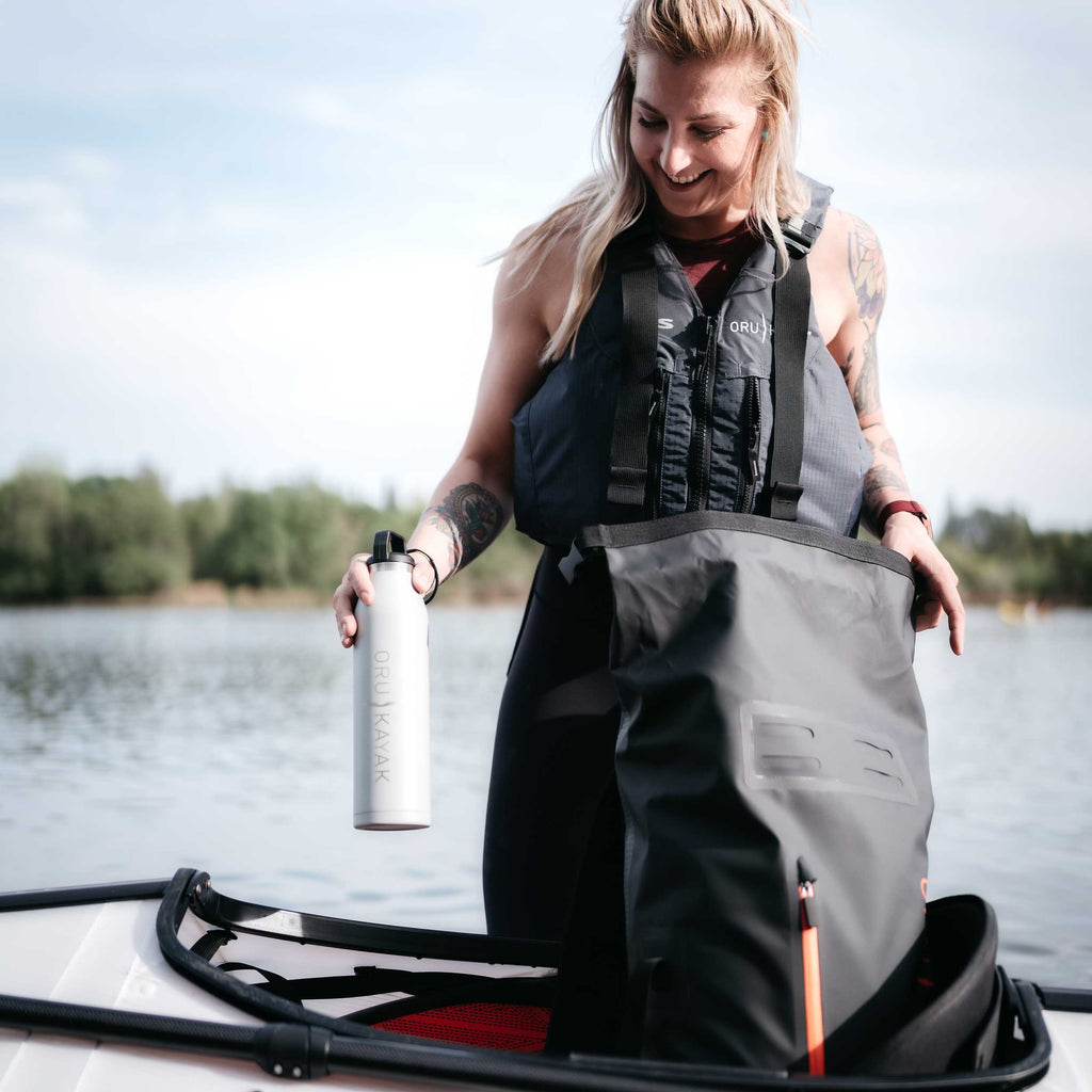 Water Bottle + Bottle Holder Bundle